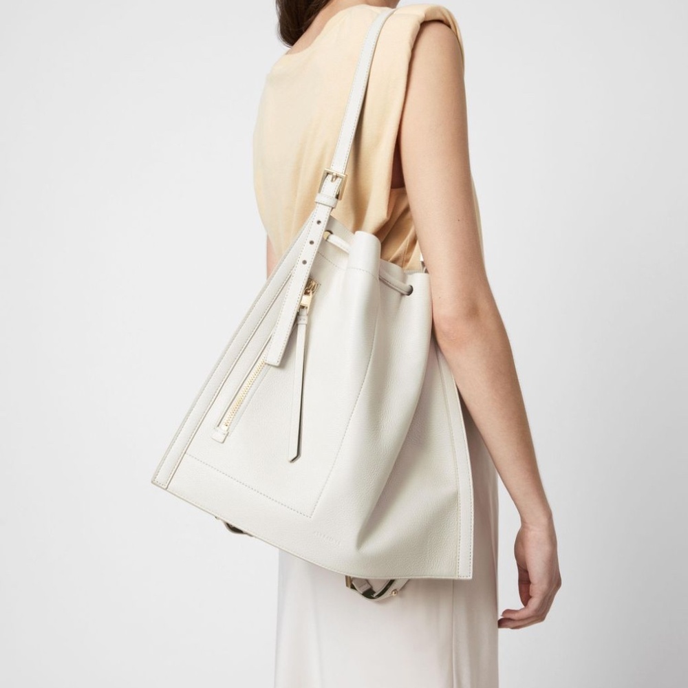 All Saints Alpha Backpack Bone